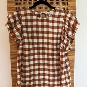 A New Day Gingham Top